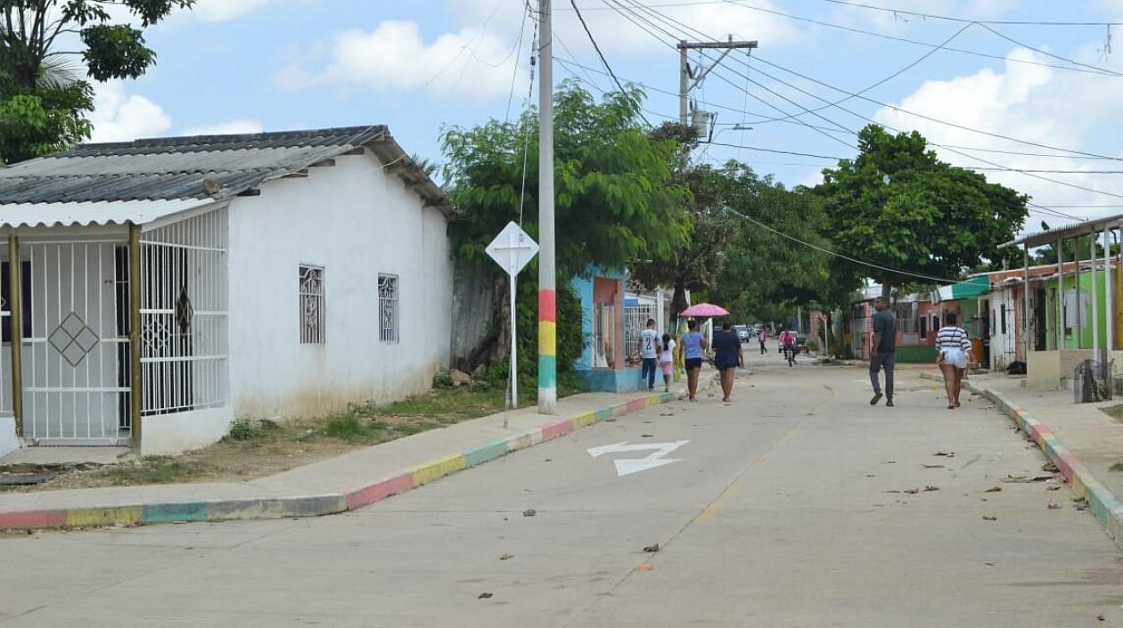 Lugar donde fue asesinado Luis Enrique Pérez Barrera.