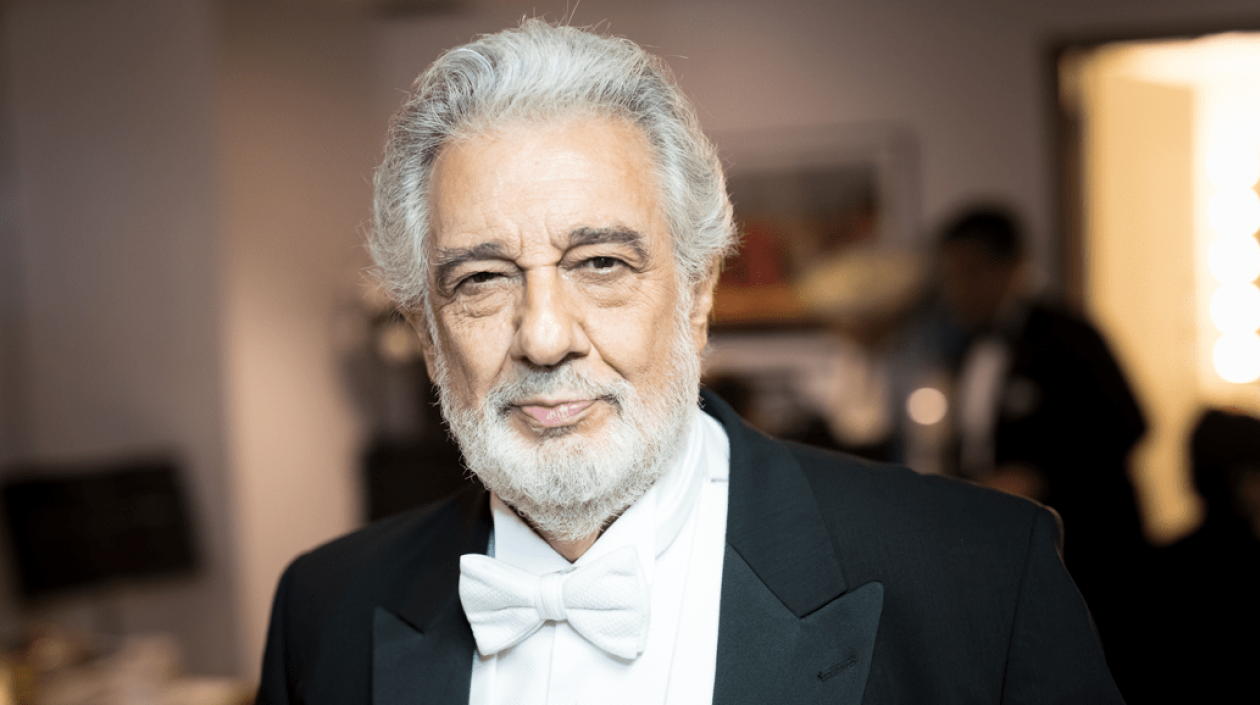 Plácido Domingo, tenor español.