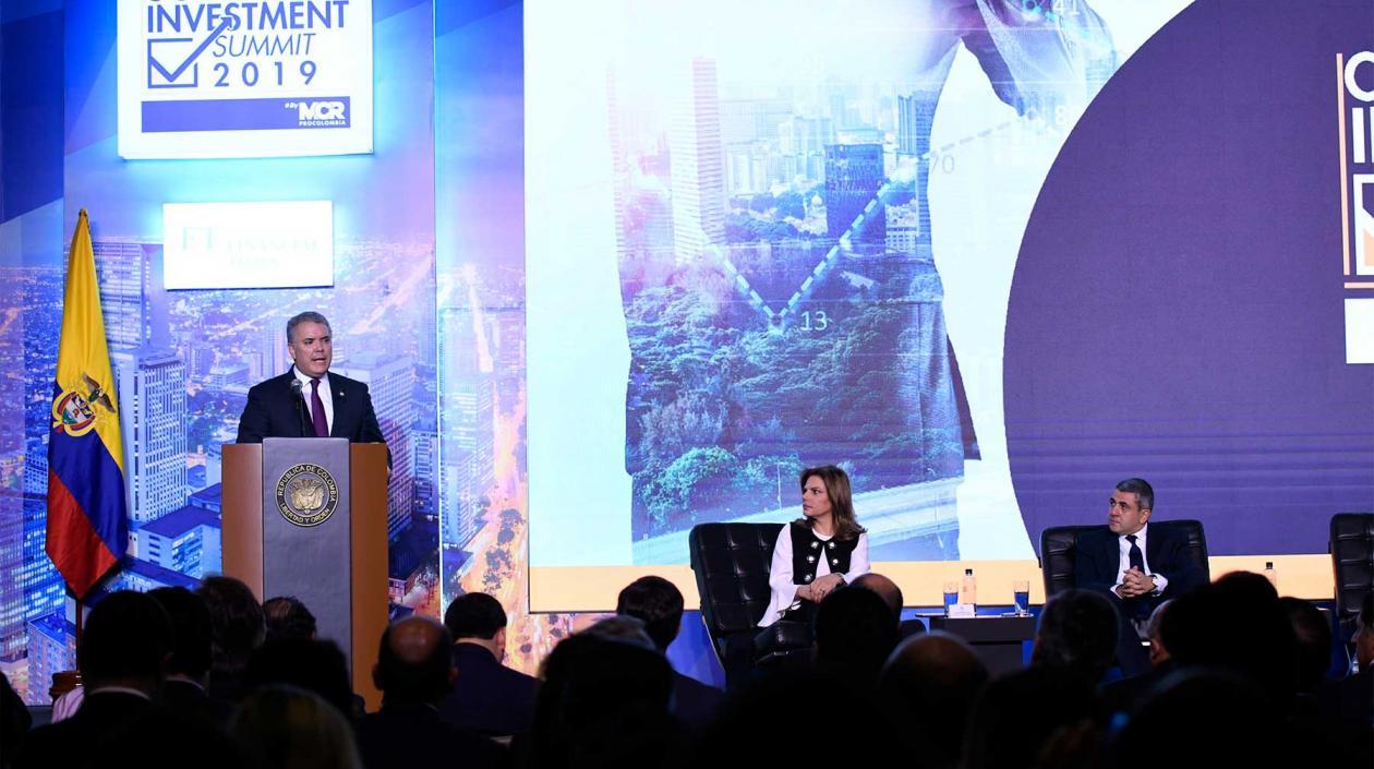 El Presidente de la República, Iván Duque.