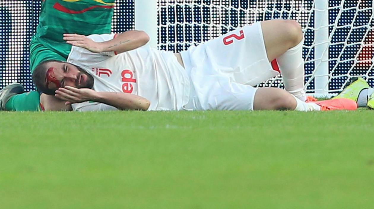 Gonzalo Higuaín, delantero argentino. 