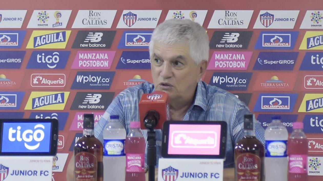 Julio Comesaña, Técnico del Junior.