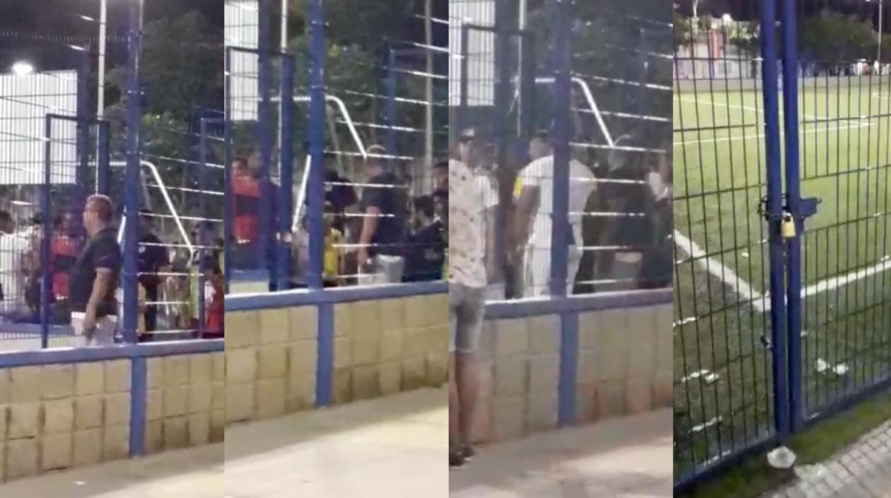 Así tienen monopolizada la cancha sintética.