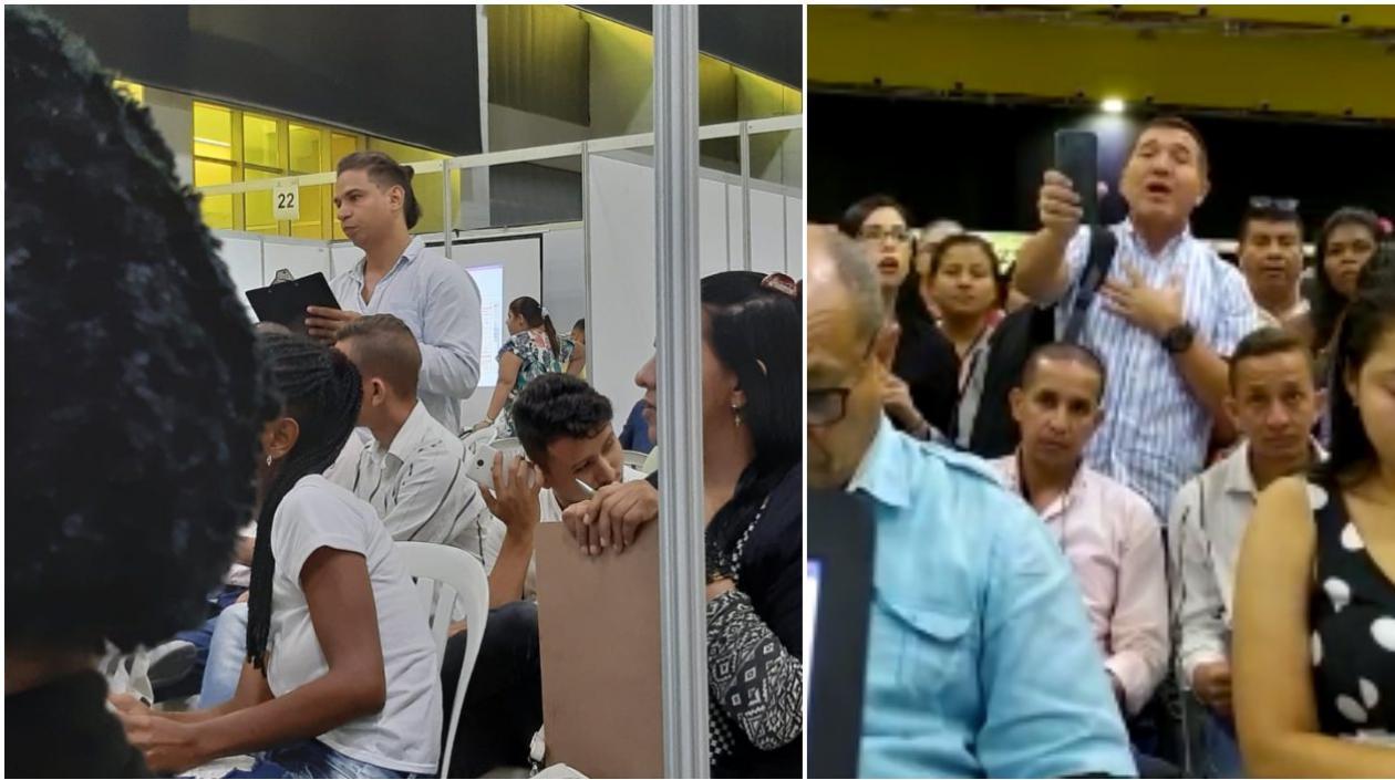 Dos de los testigos que más reclamaron de comisión en comisión.