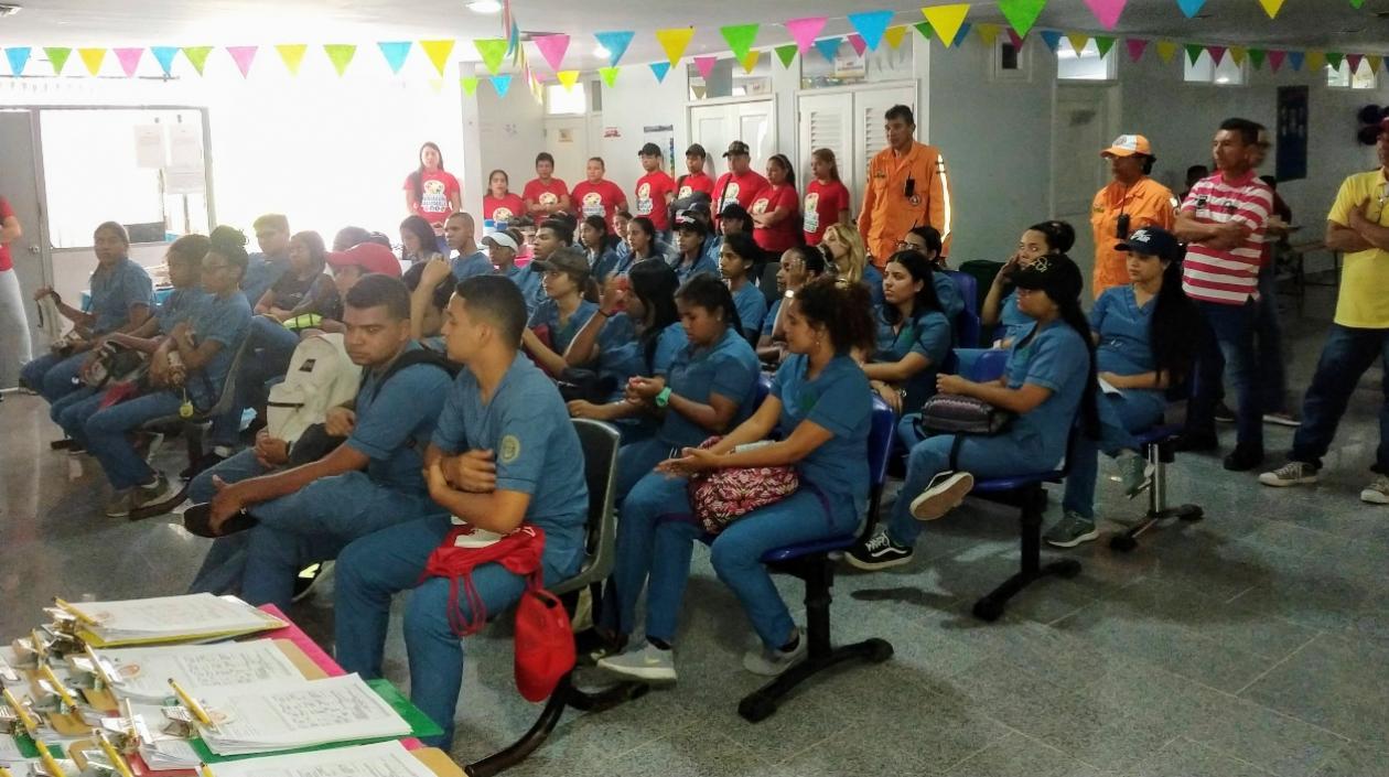 Actividad en el Hospital Municipal de Usiacurí.