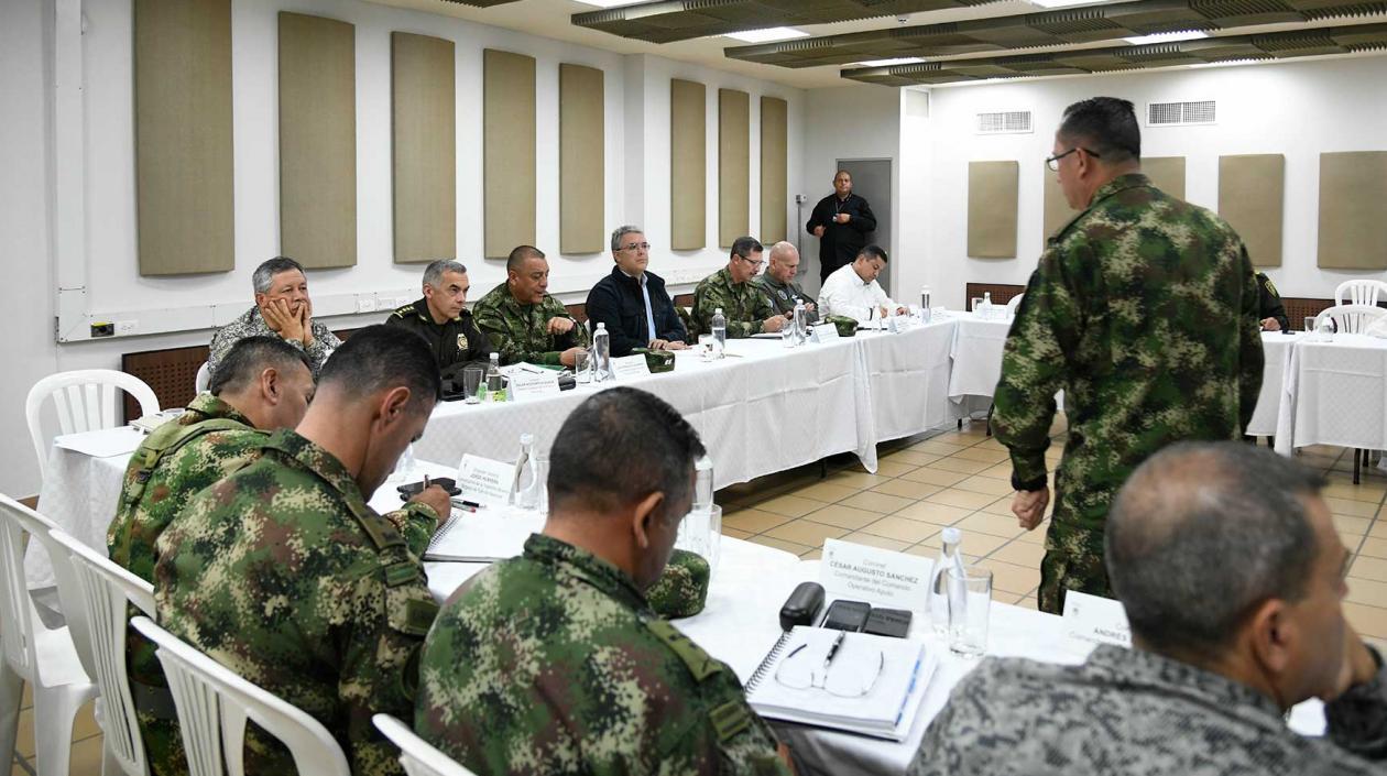 Consejo de Seguridad en el Cauca.