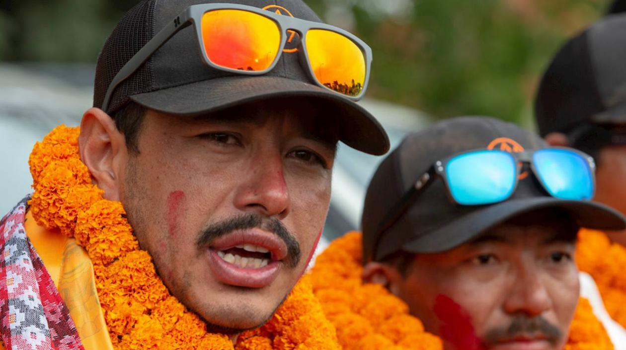 Nirmal 'Nims' Purja, escalador nepalí. 
