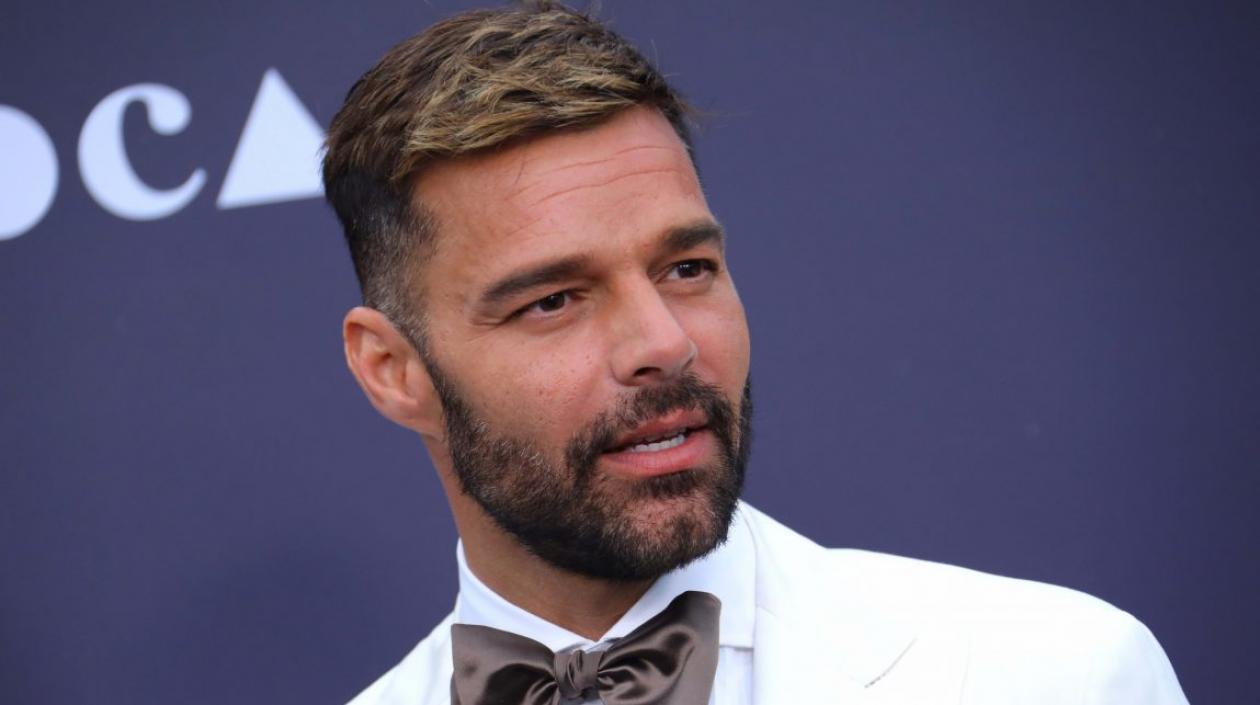 Ricky Martin, cantante puertorriqueño.