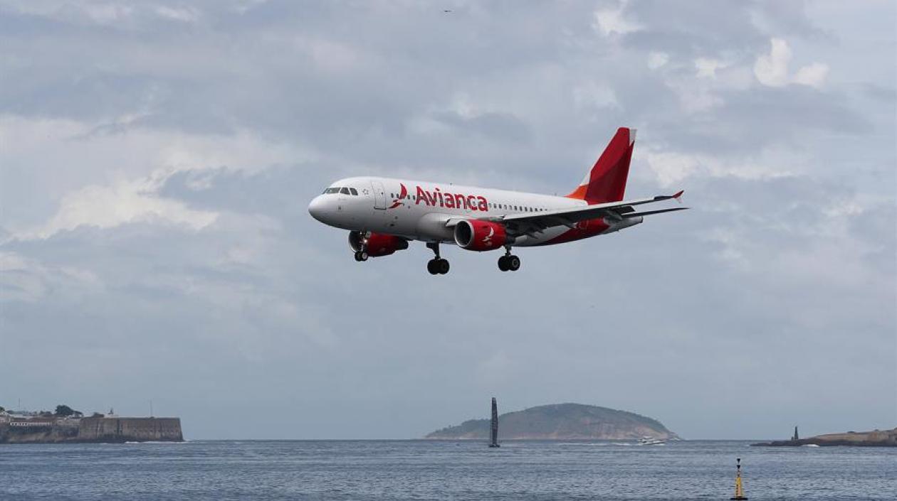 Avión de Avianca.