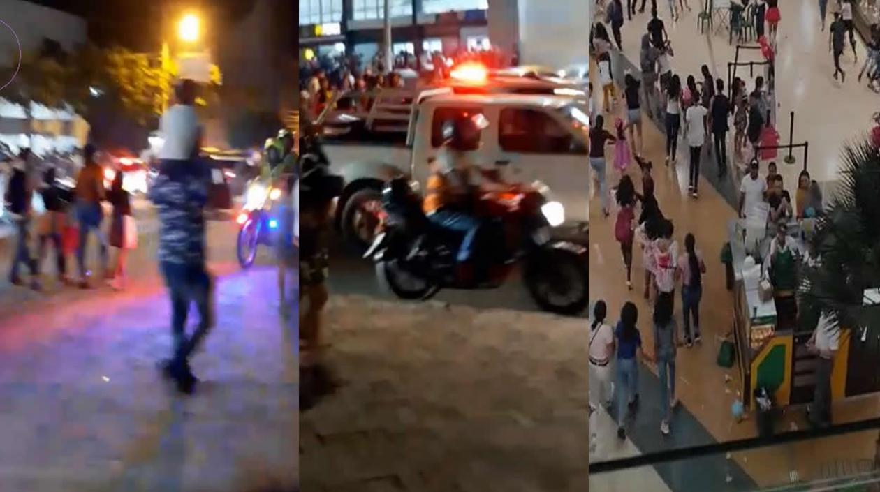 Ciudadanos angustiados tras los hechos.