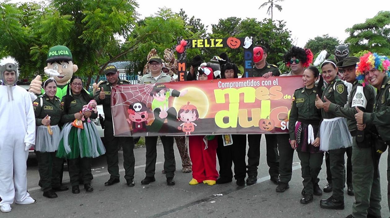 Campaña de la Policía del Atlántico.