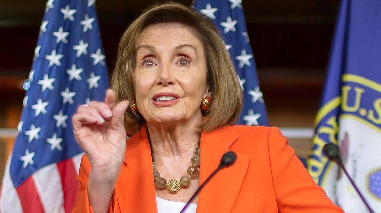 La demócrata Nancy Pelosi.