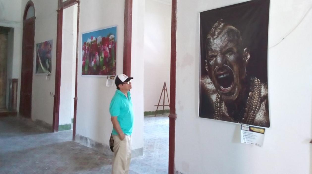 Una de las obras de los artistas barranquilleros.