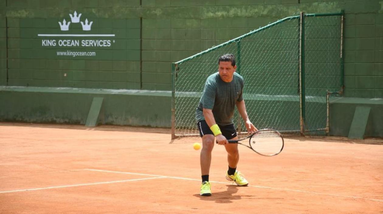 Álvaro Araújo, uno de los competidores del torneo. 