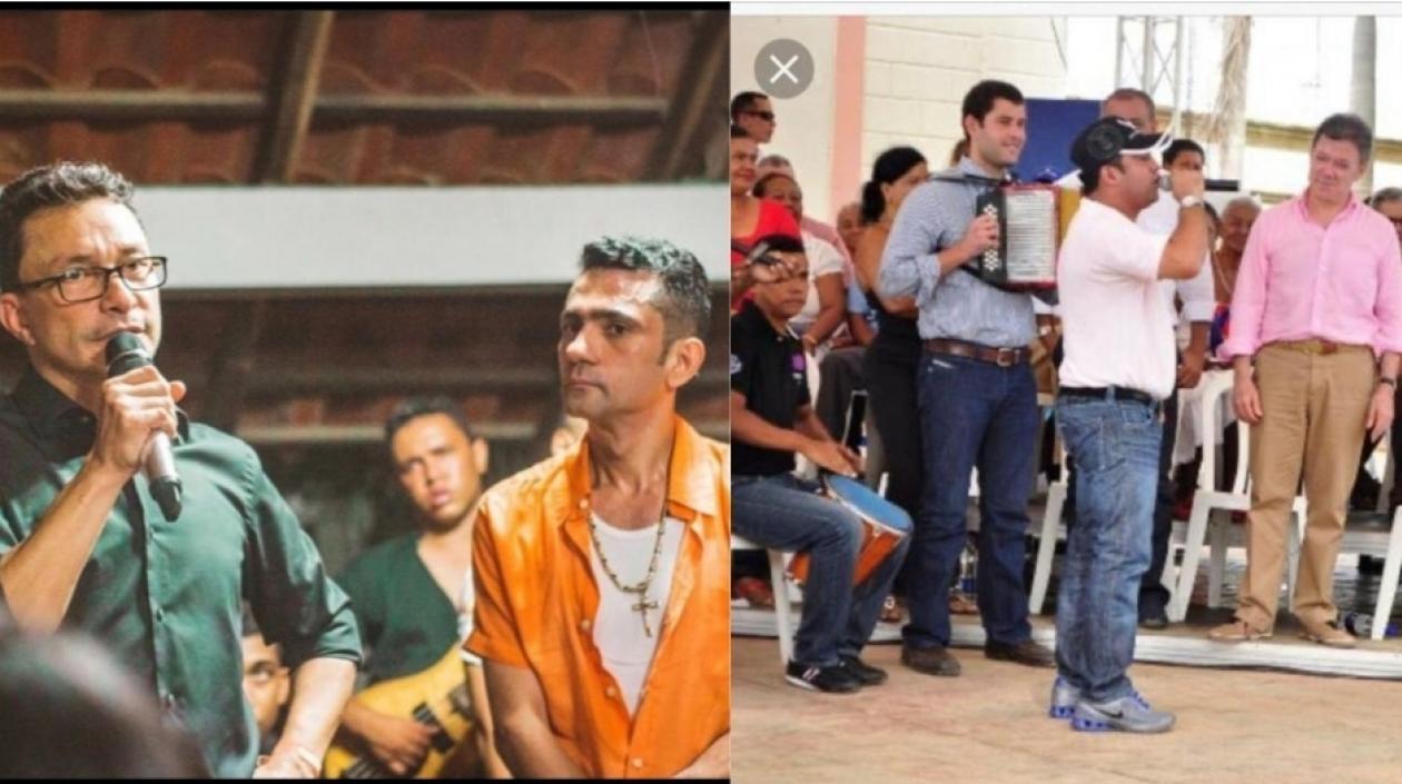 Iván Zuleta con Carlos Caicedo y antes con el 'Mello' Cotes.