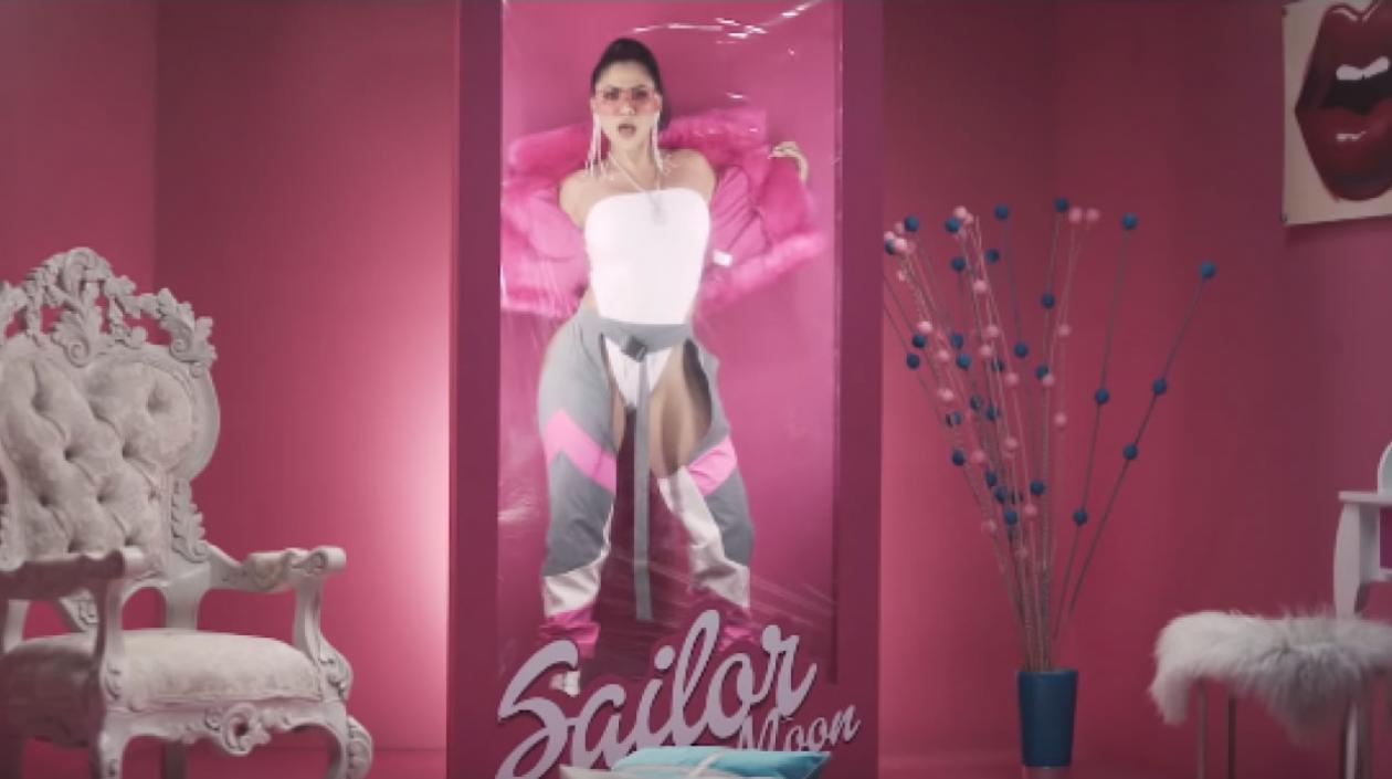 La cantante de champeta Yuranis León.