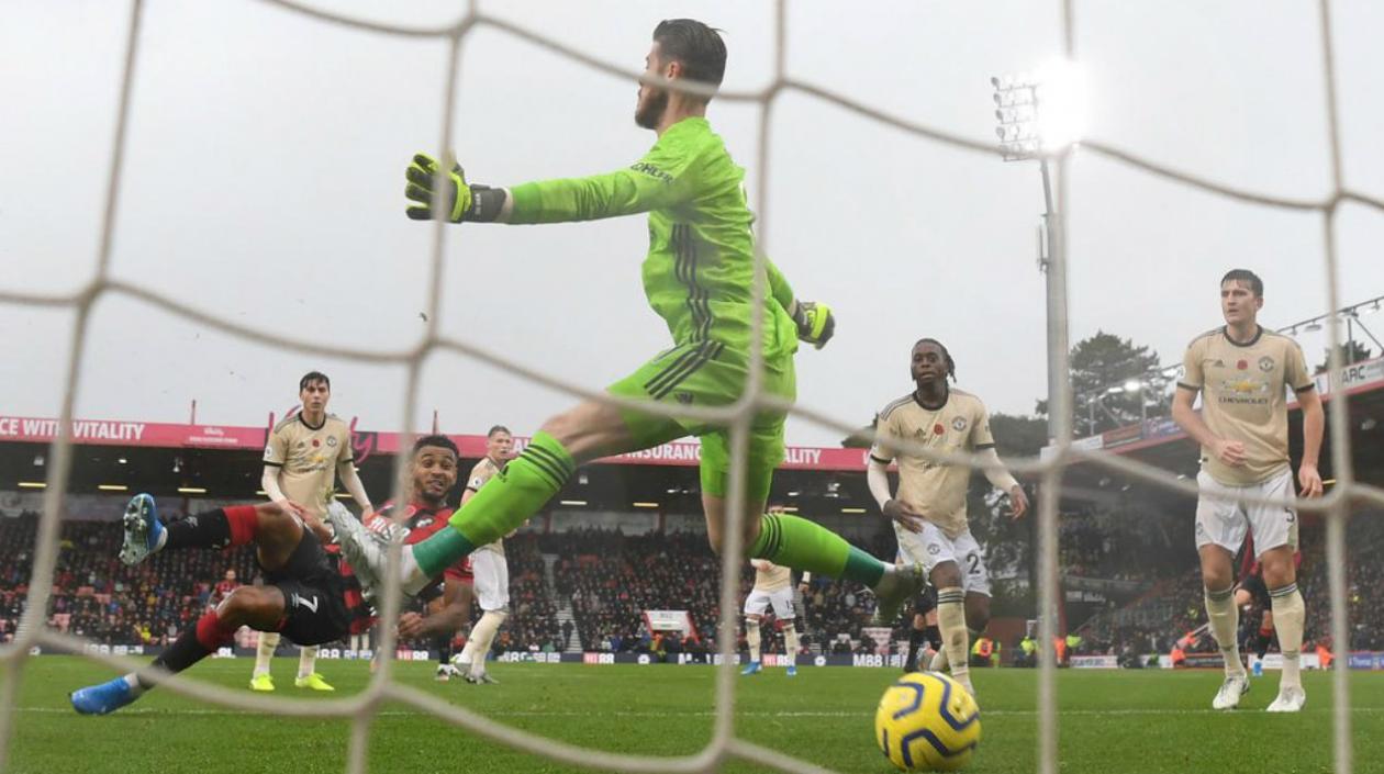 Acción del gol de Joshua King.