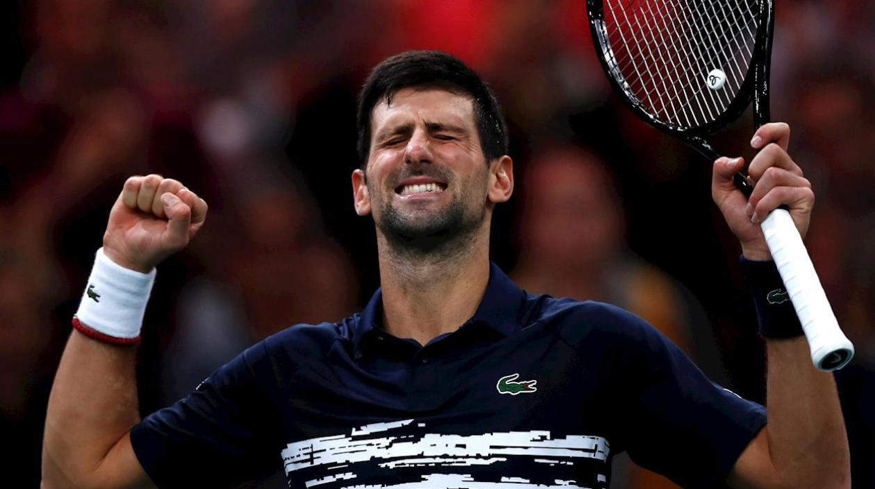 Novak Djokovic, tenista serbio. 