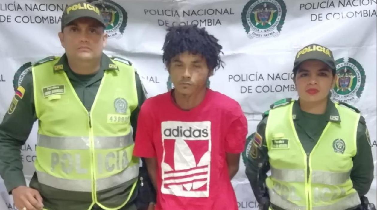 Omar David Mercado Palencia, el capturado.