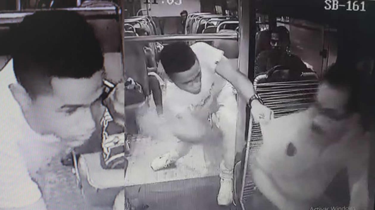 Atracador roba a conductor de Sobusa y pasajero.