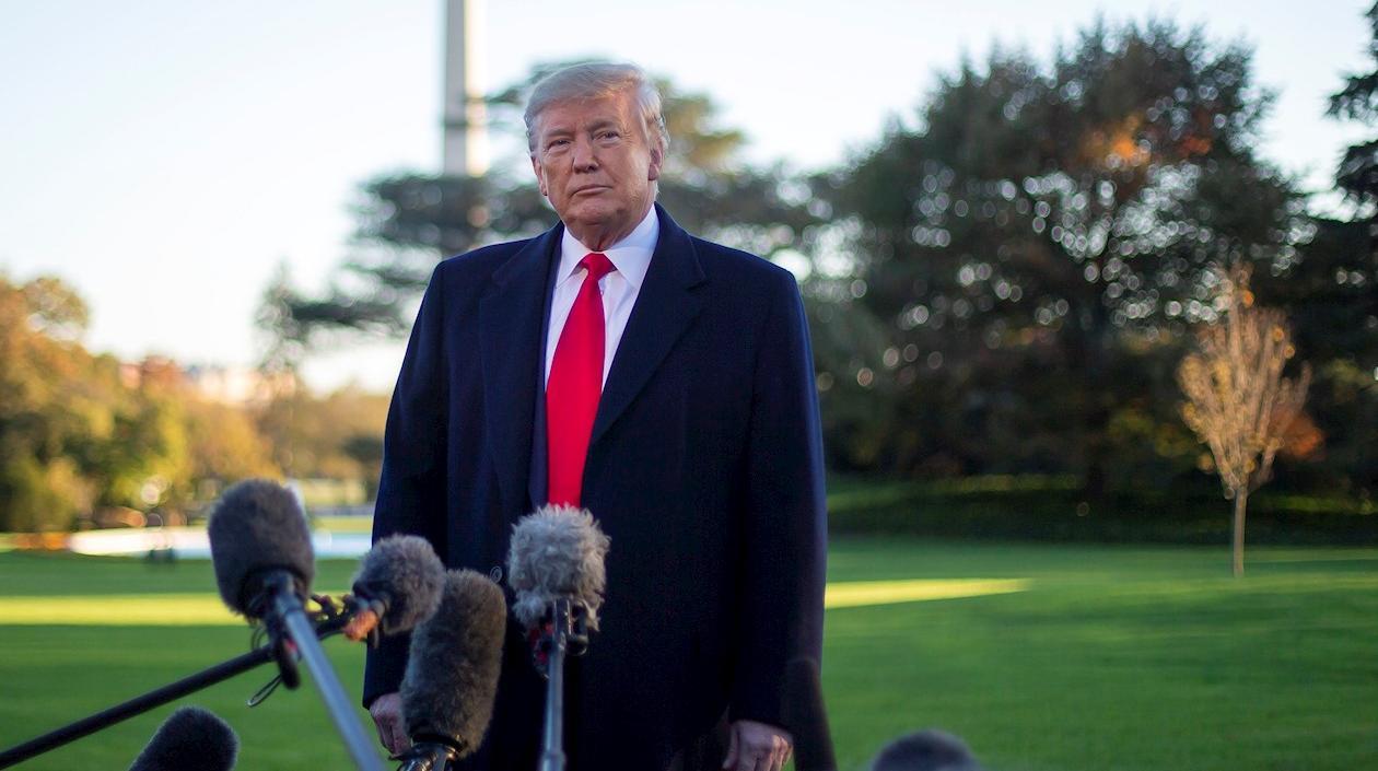 Donald Trump, presidente de los Estados Unidos.