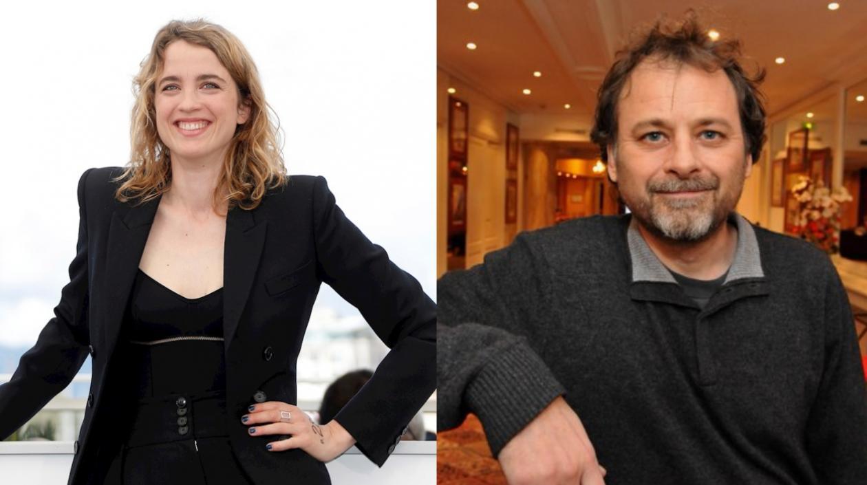 La actriz Adèle Haenel y el director Christophe Ruggia.