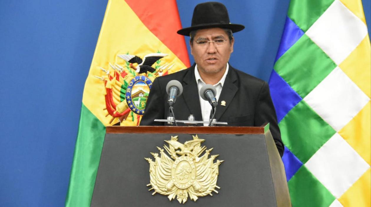 Diego Pary, Canciller boliviano.