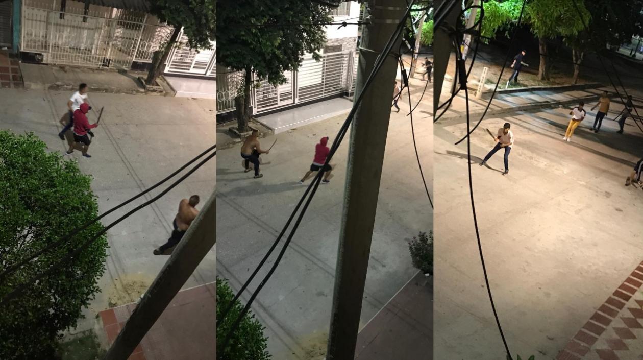 Guerra de pandillas en Los Robles.