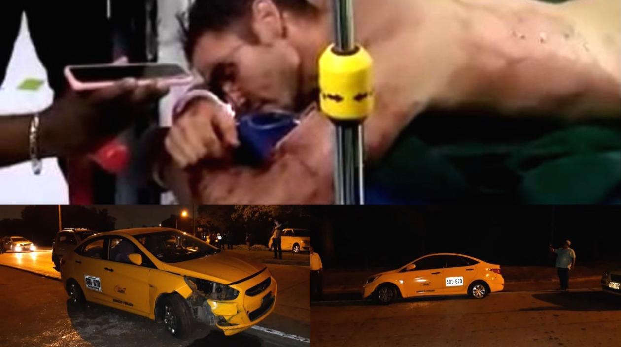 Estadounidense capturado pro robarse un taxi en el Cortissoz.