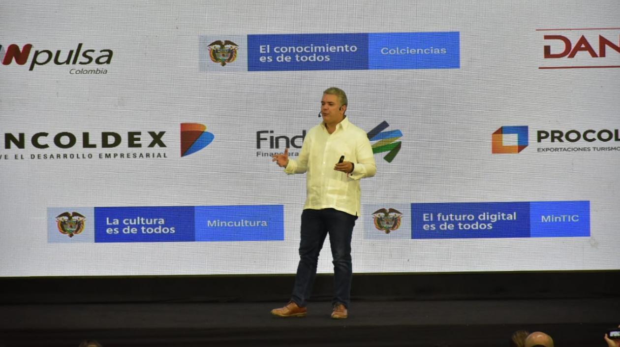 El Presidente de la República, Iván Duque.