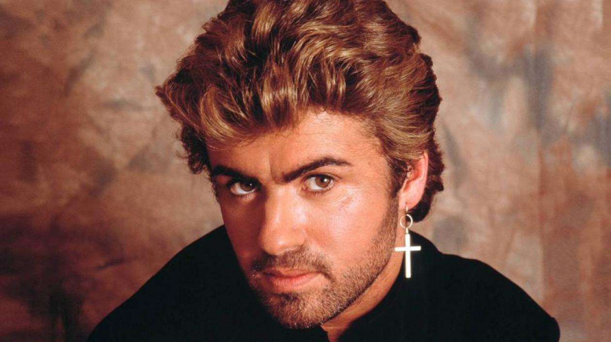 George Michael, cantante británico.