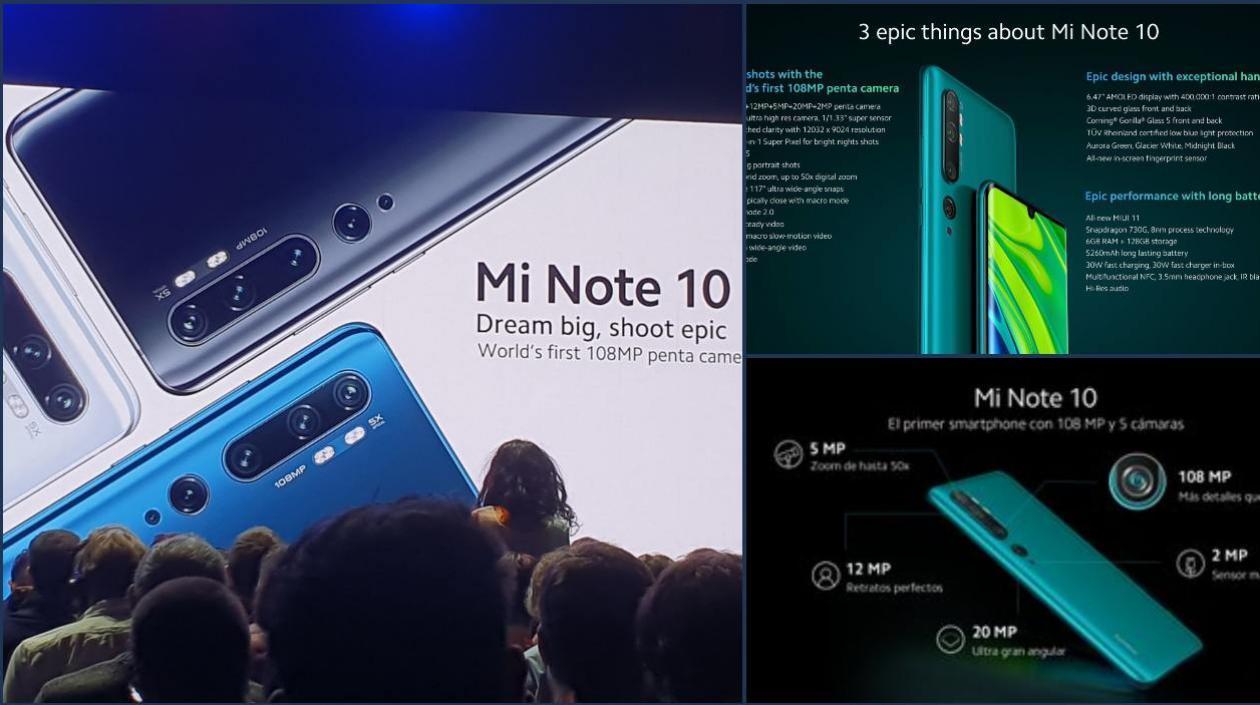  Xiaomi lanza el primer móvil con una cámara que supera los 100 megapíxeles. 