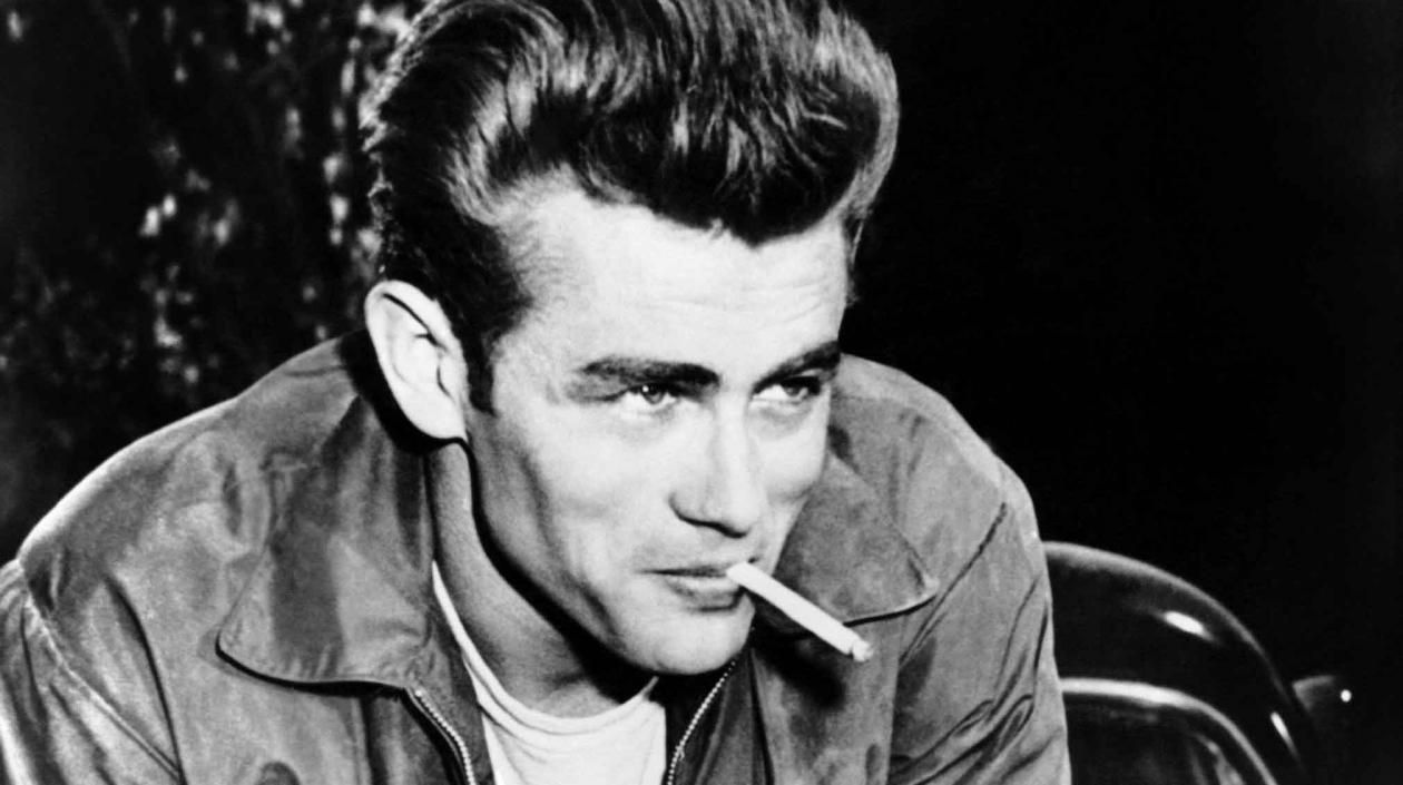 El actor estadounidense James Dean.