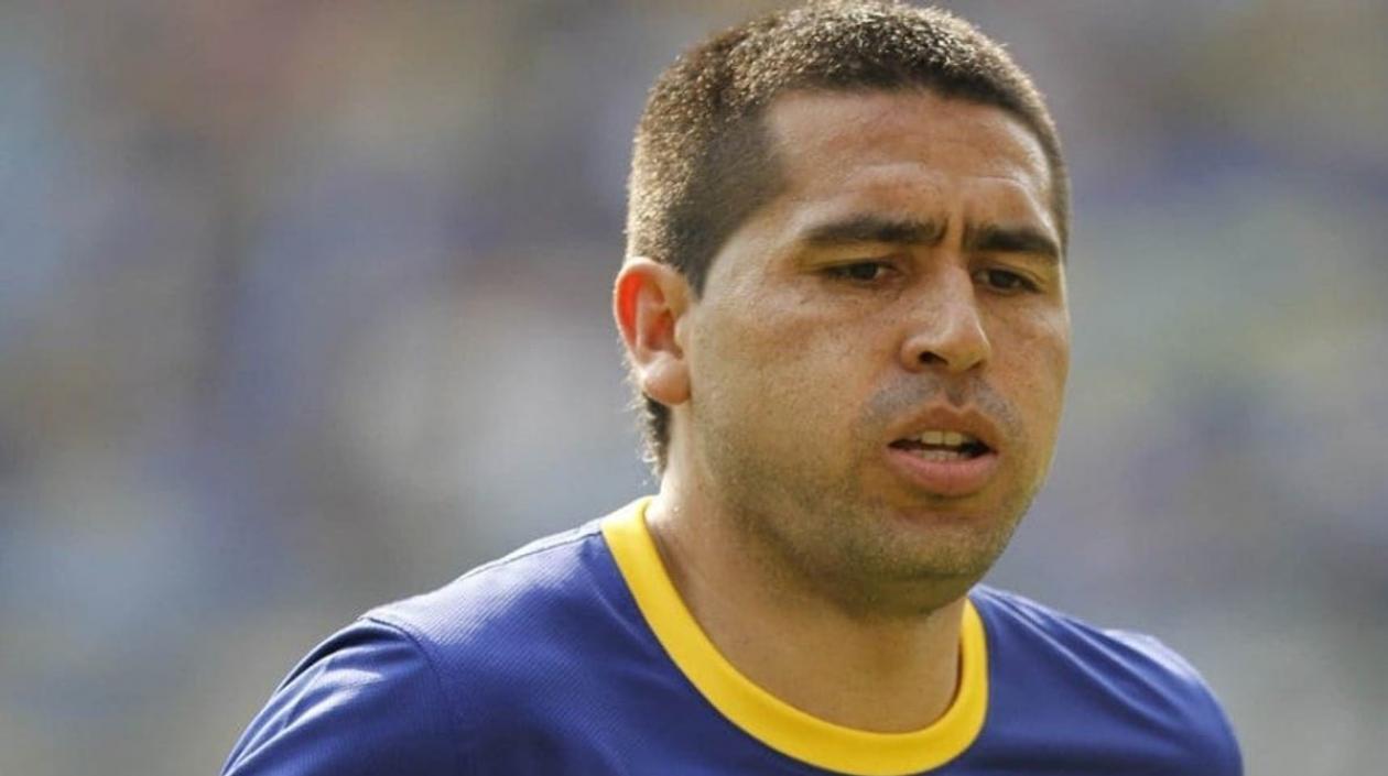 Juan Román Riquelme, exjugador argentino. 