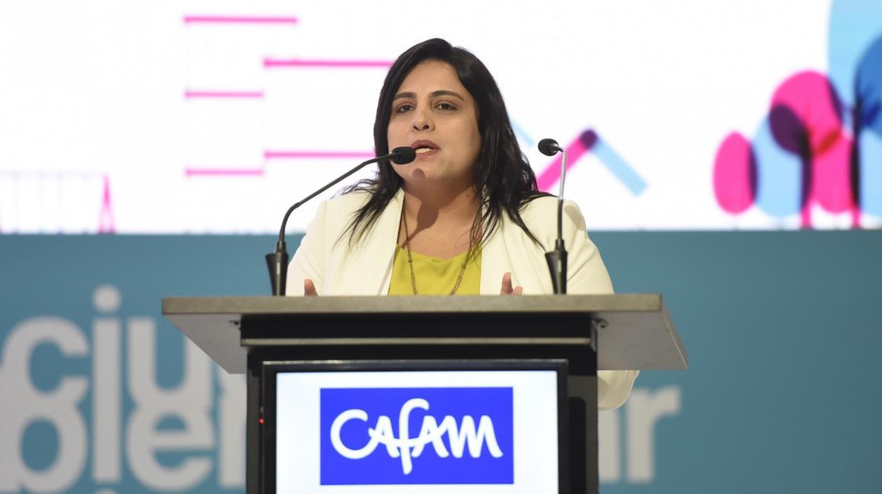 Superintendente de Subsidio Familiar, Paola Andrea Meneses