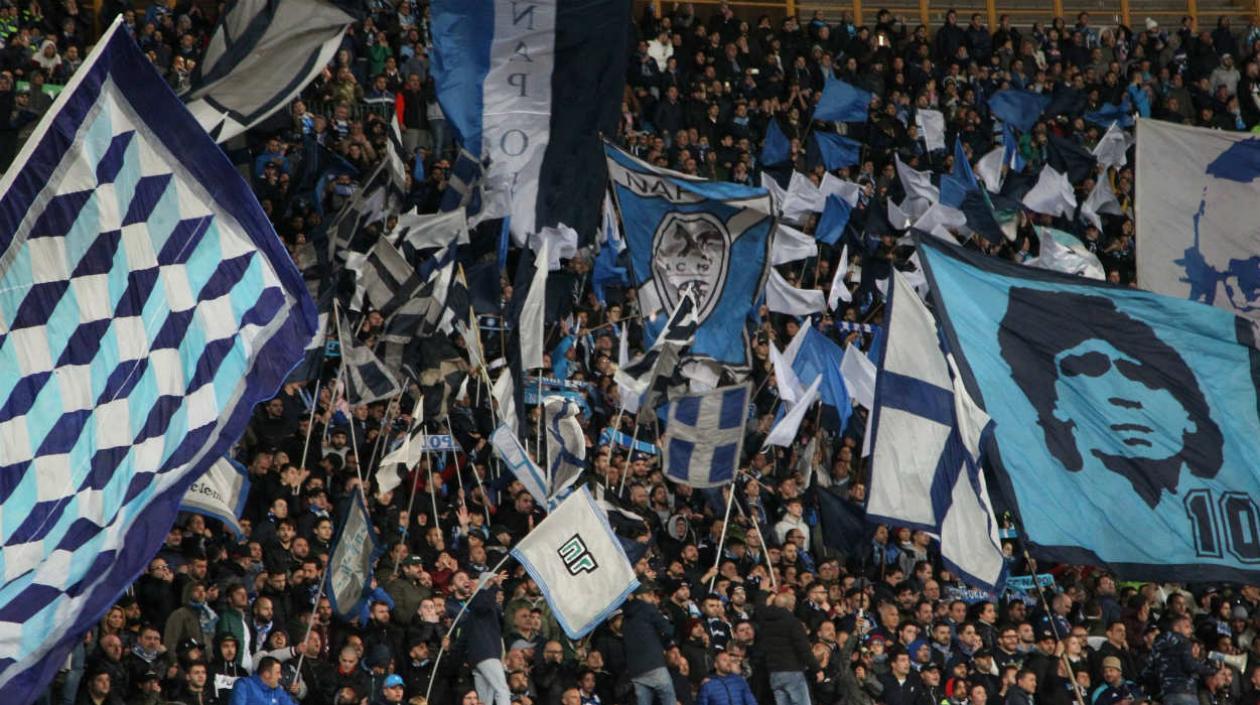 Barras Bravas de Nápoles. 