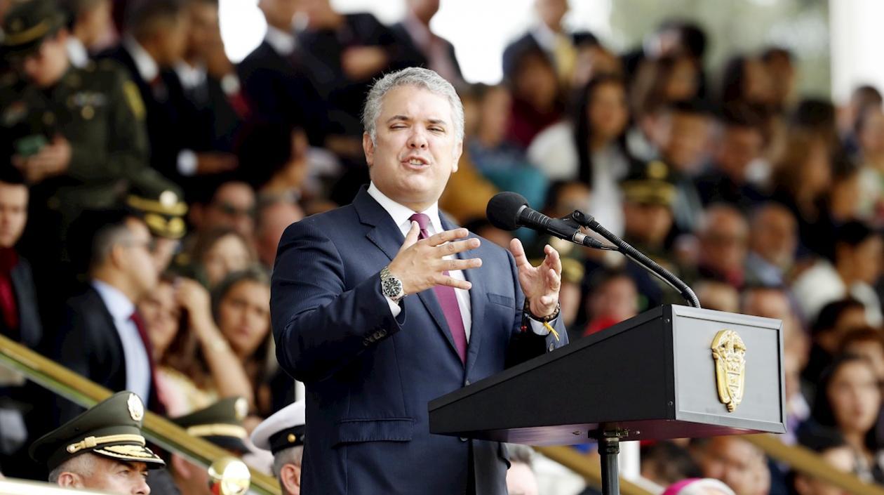 El Presidente de la República, Iván Duque.