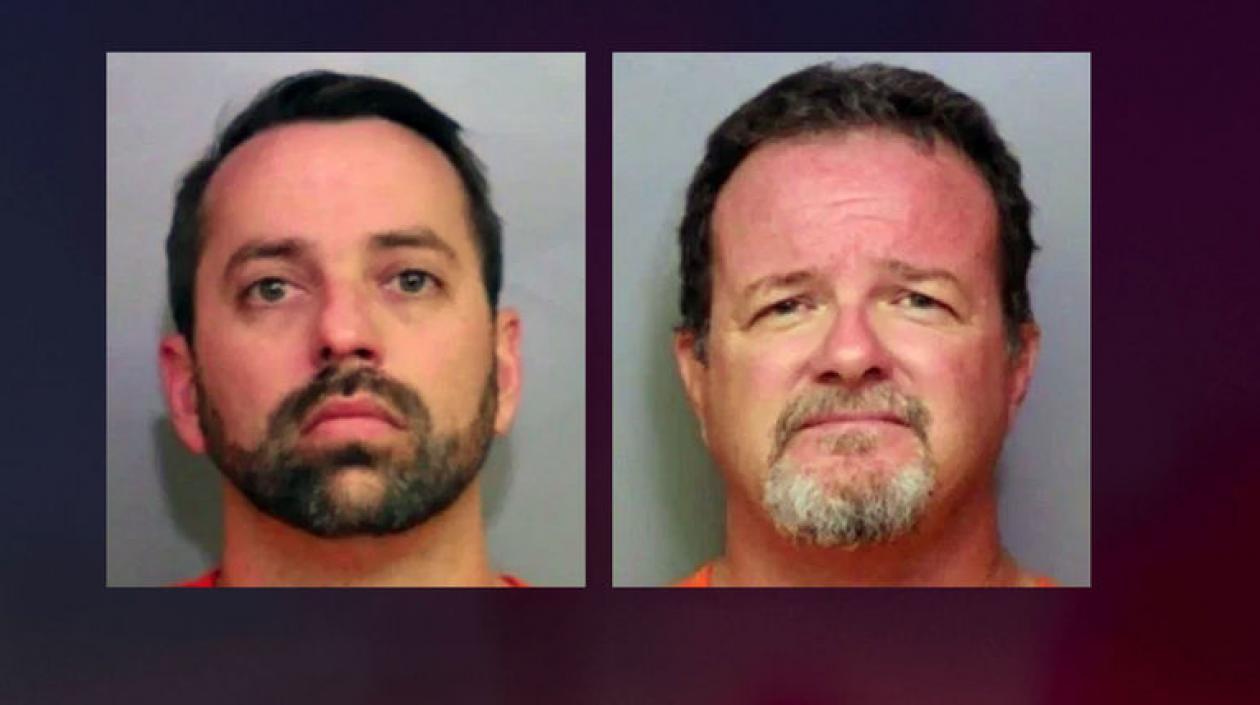 Brett Kinney y Donald Durr, los arrestados.