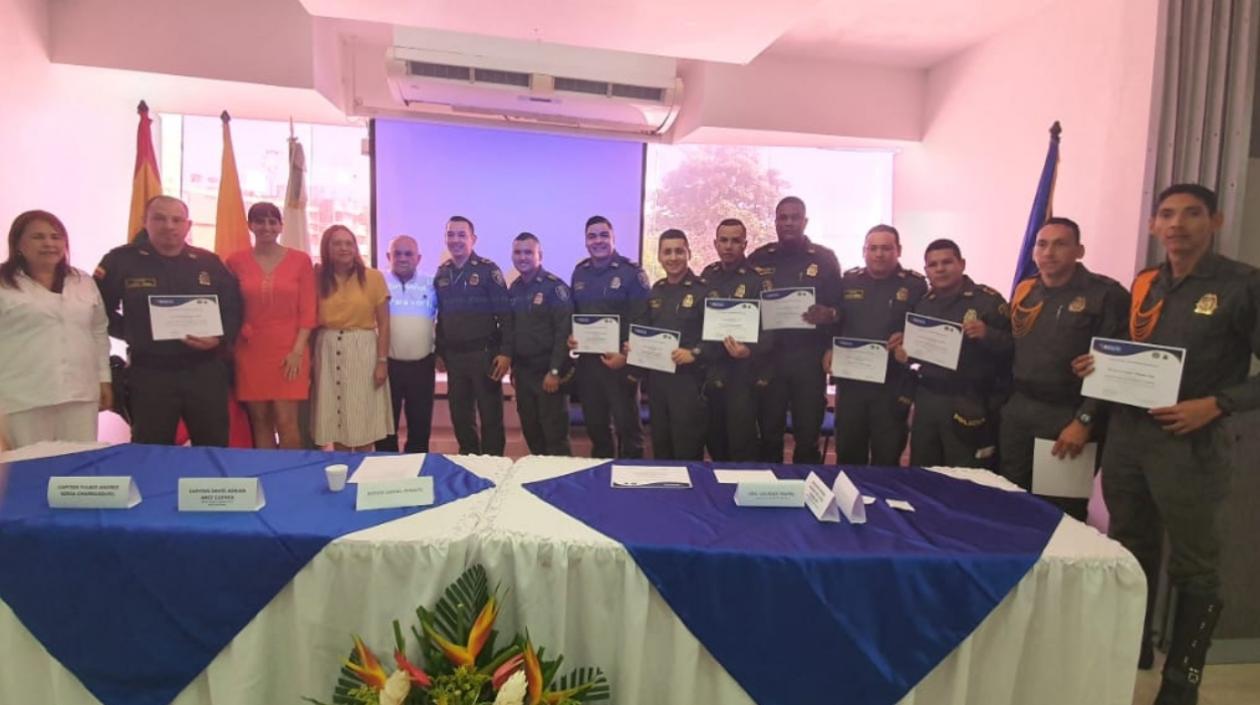 Momento de la ceremonia.