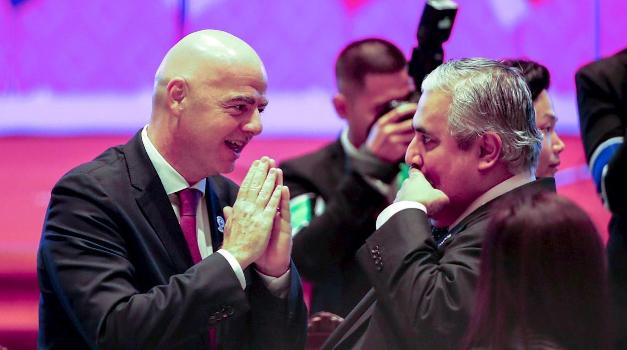 Gianni Infantino, presidente de la FIFA. 