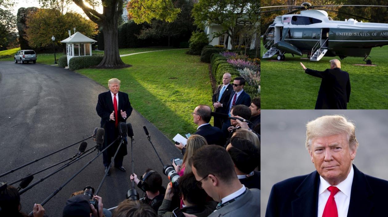 Donald Trump, presidente de los Estados Unidos.