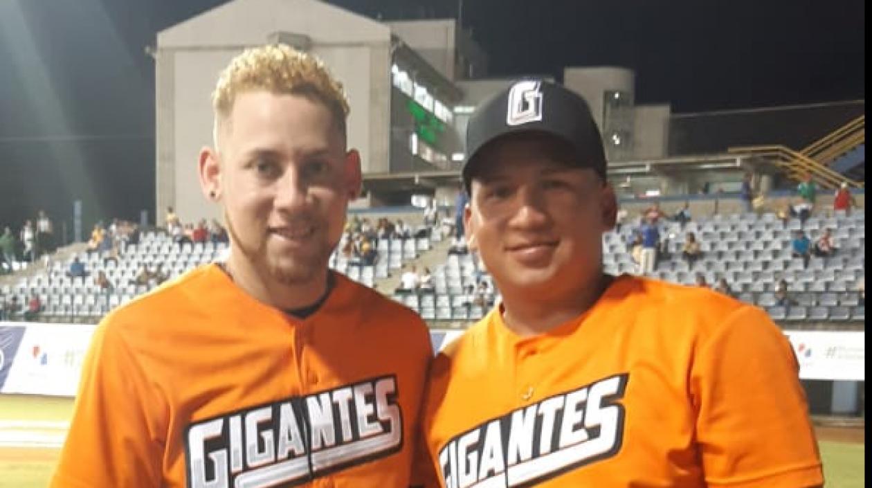 Erick Salcedo y Brayan Flete. 