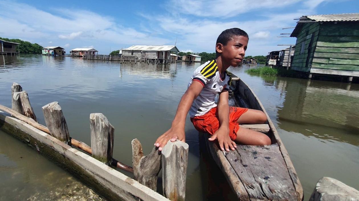 Panorama en la zona palafítica.