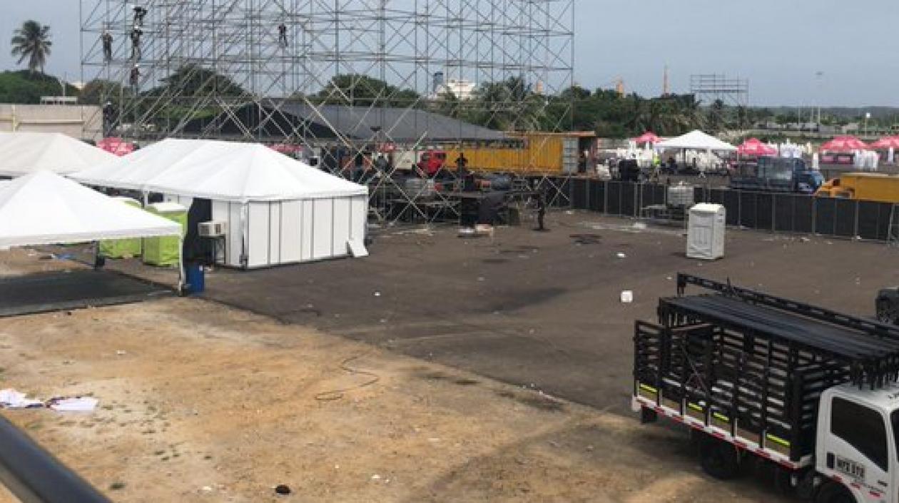 Lugar donde ocurrieron los hechos.