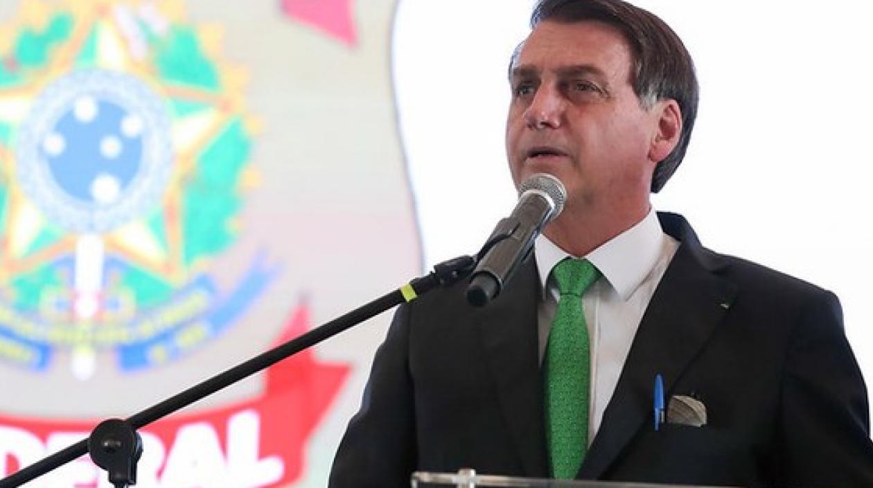 Jair Bolsonaro, presidente de Brasil.