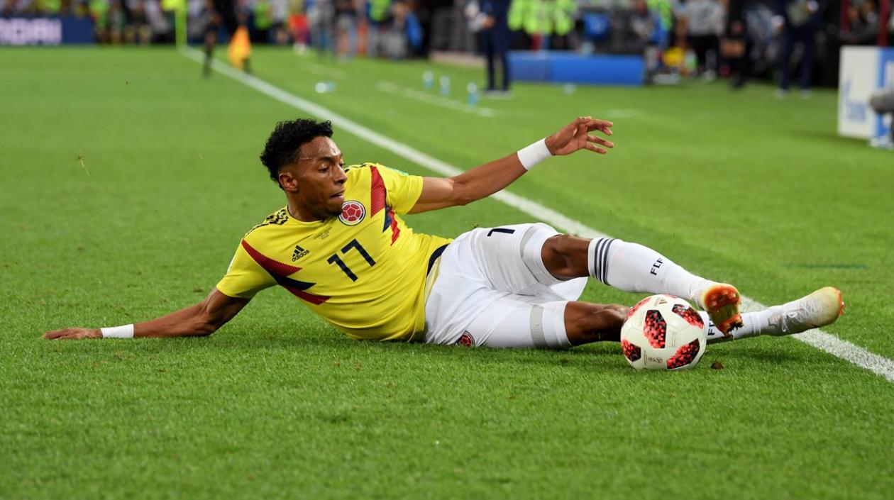 Johan Mujica, jugador colombiano. 