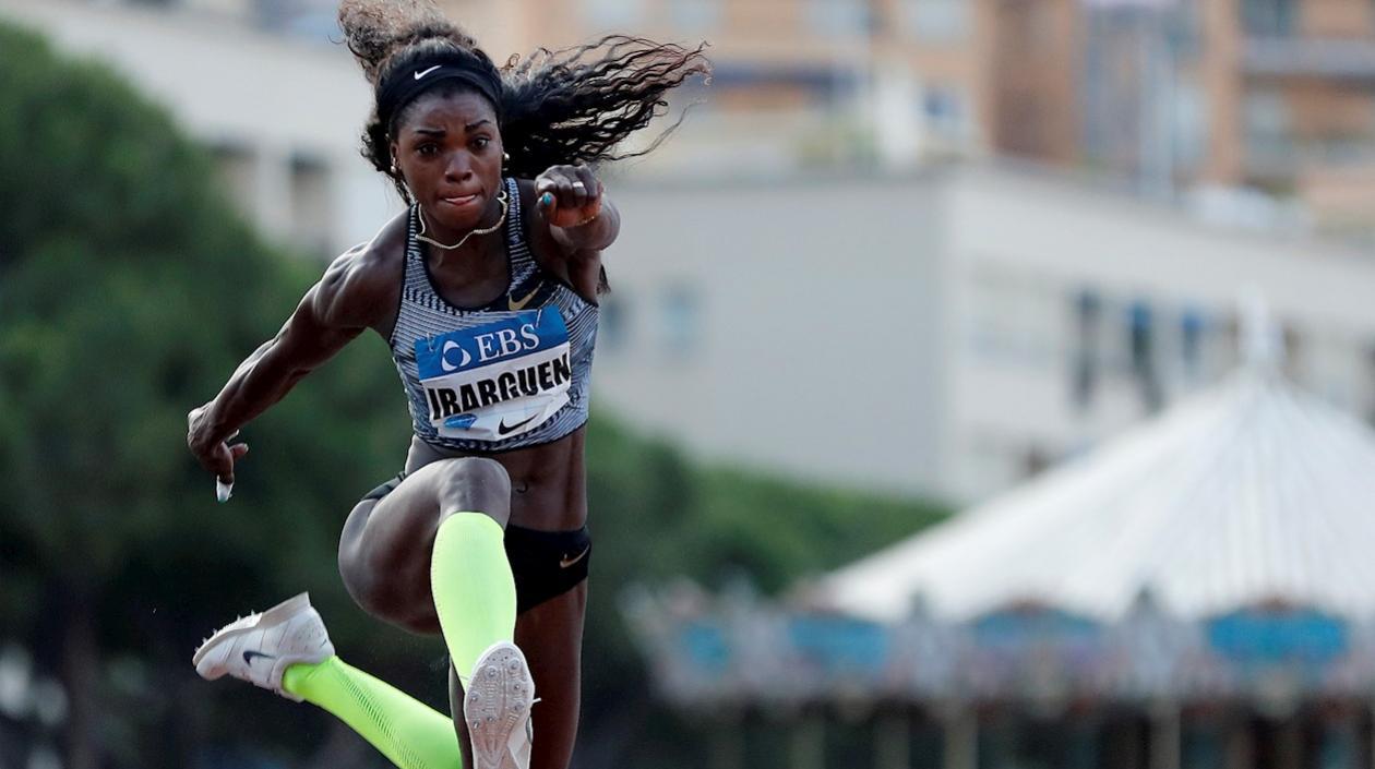 La atleta Caterine Ibargüen.