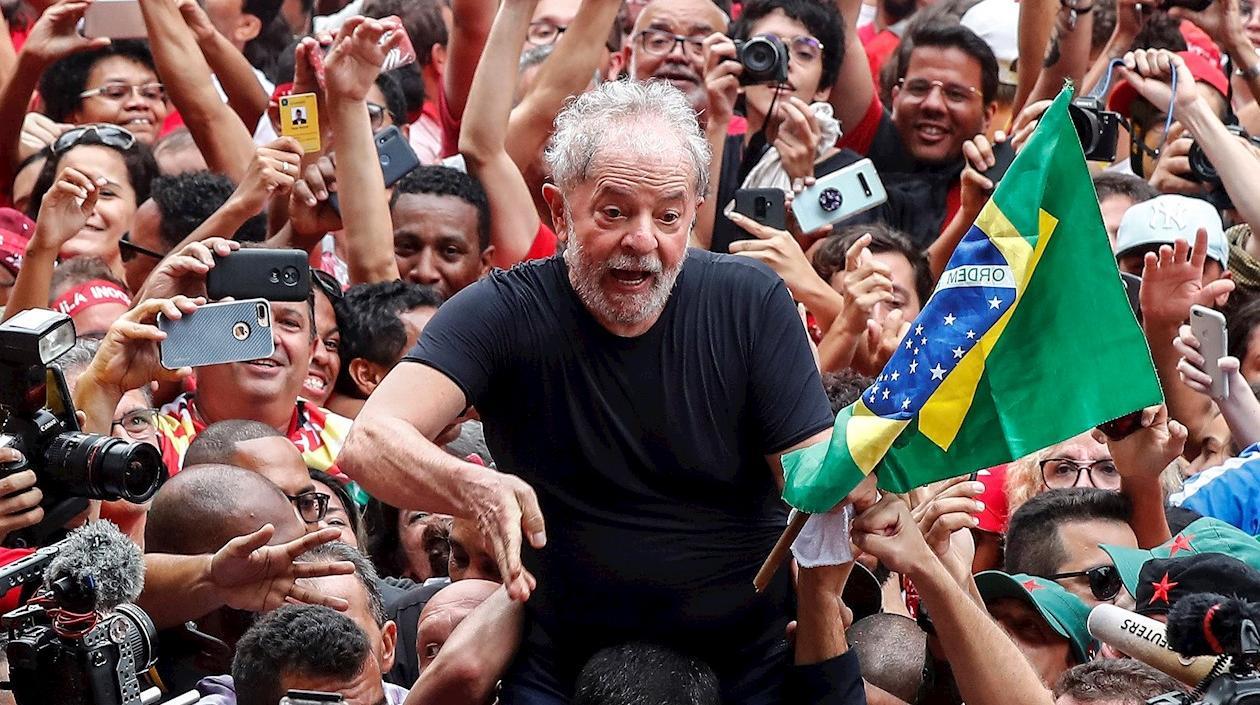 El expresidente brasileño Luiz Inácio Lula da Silva.