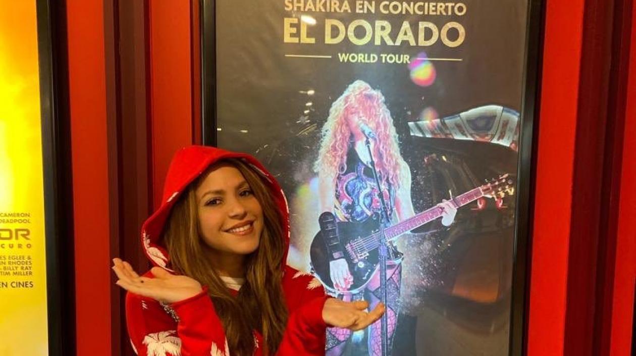 La cantante barranquillera Shakira.