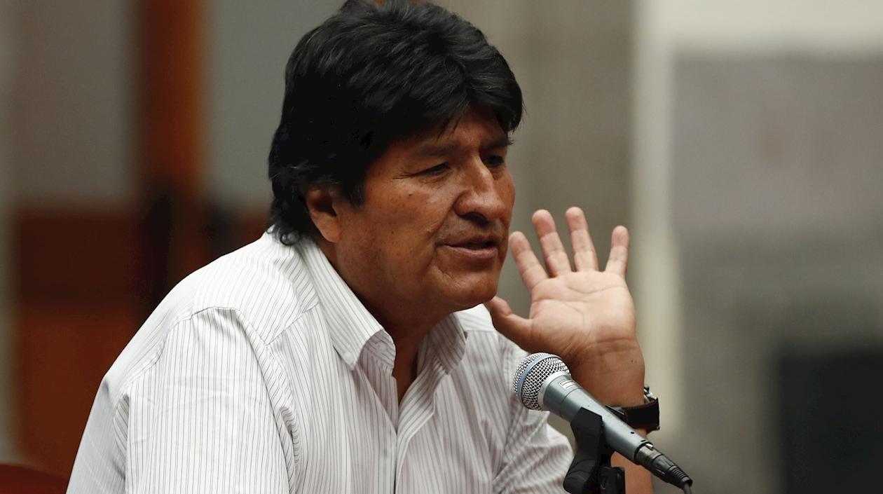 El expresidente de Bolivia, Evo Morales.