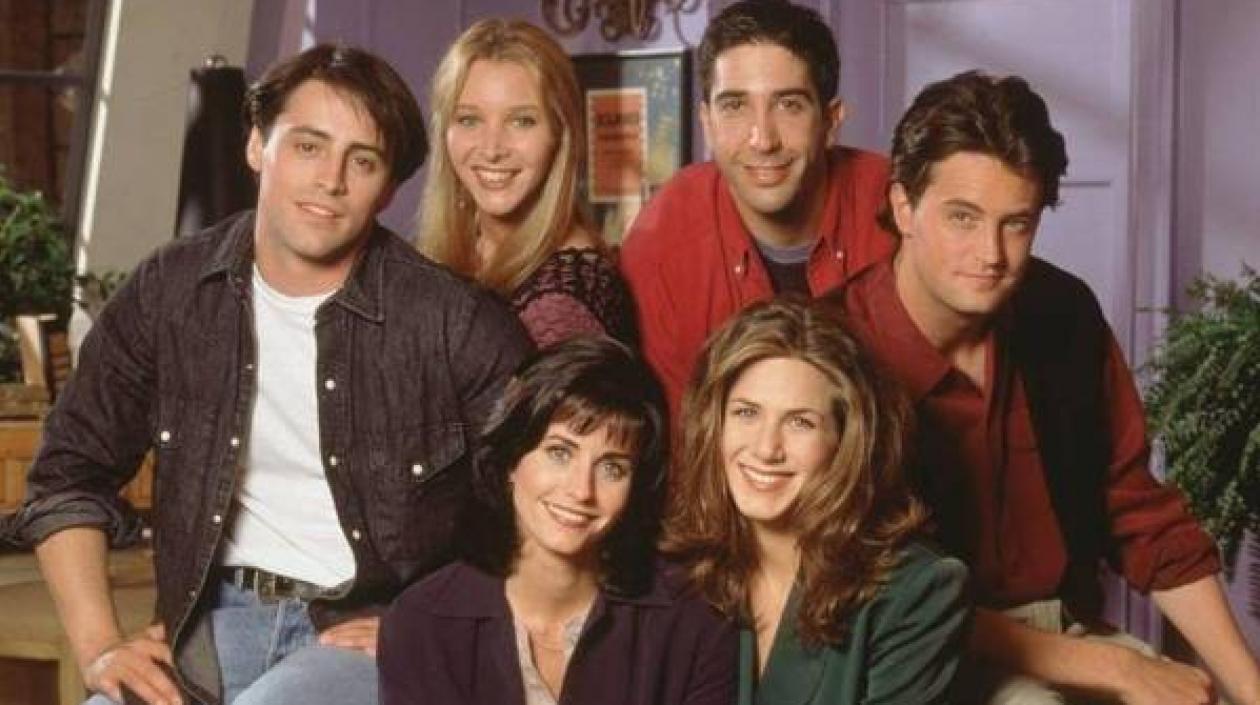 Protagonistas de la serie Friends.